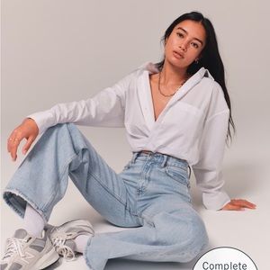 Abercrombie High Rise 90s Relaxed Jean